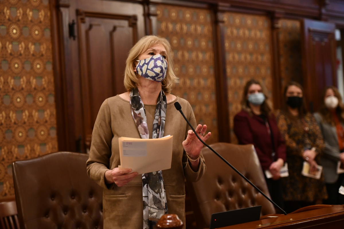 Morrison presents bills to the floor