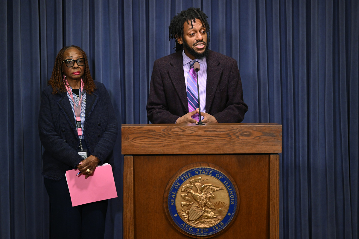 Senator Mike Simmons & Senator Mattie Hunter