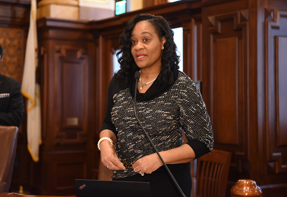 Senate Majority Leader Kimberly A. Lightford