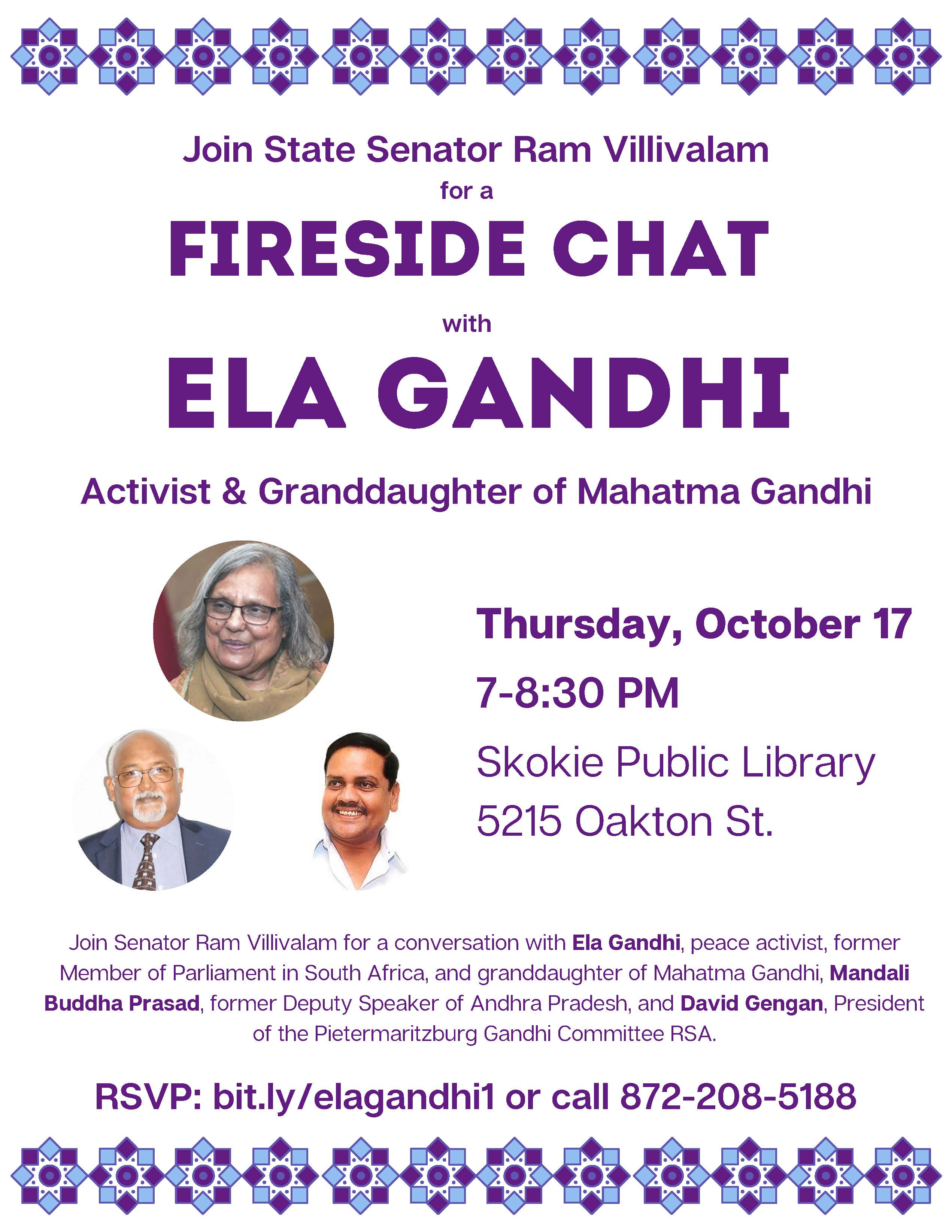 Fireside Chat Ela Gandhi