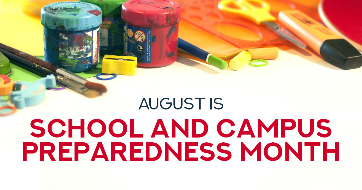 School preparedness month