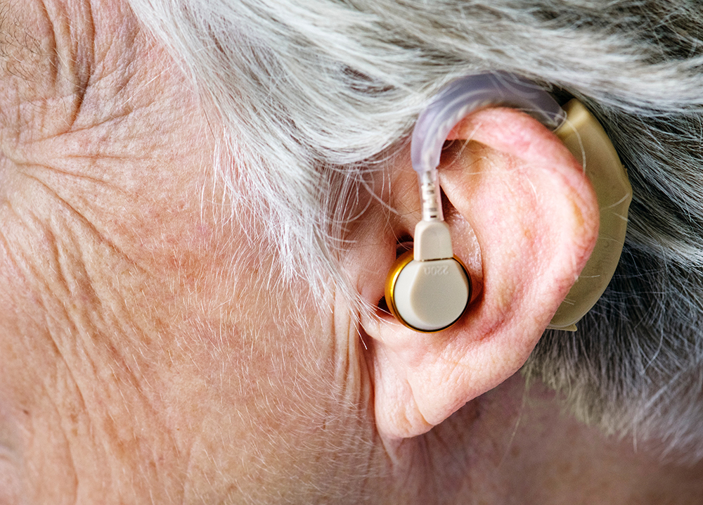 close up hearing aid