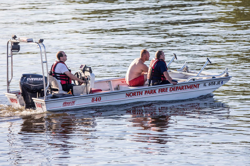 North Park Fire Department Boat