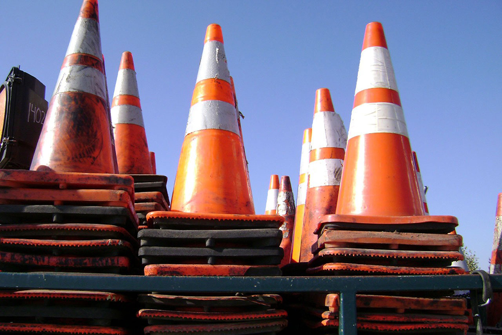 traffic cones