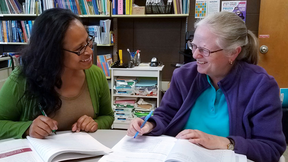 Adult literacy program