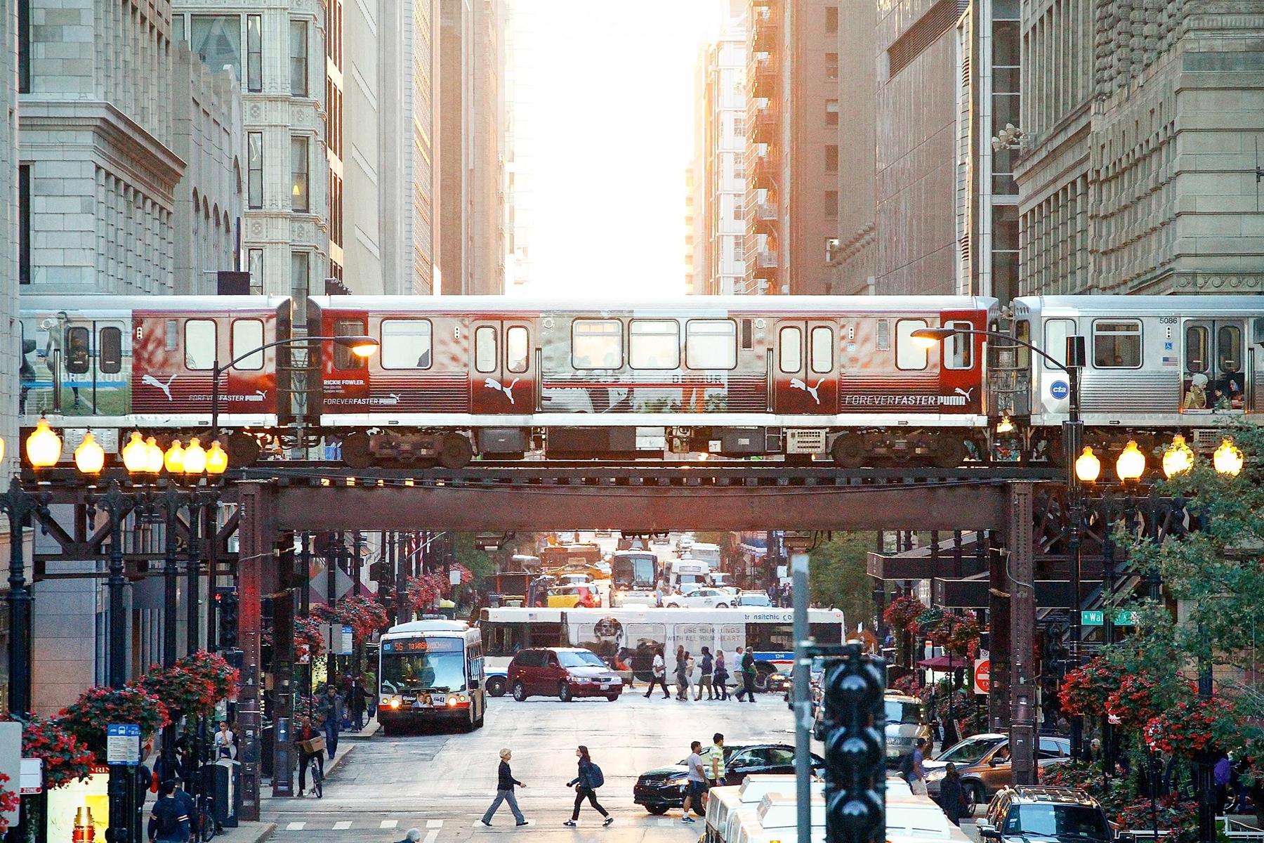 Elevated train