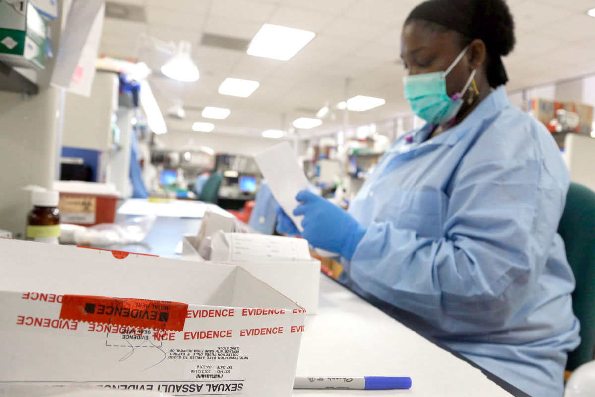 lab rape kit