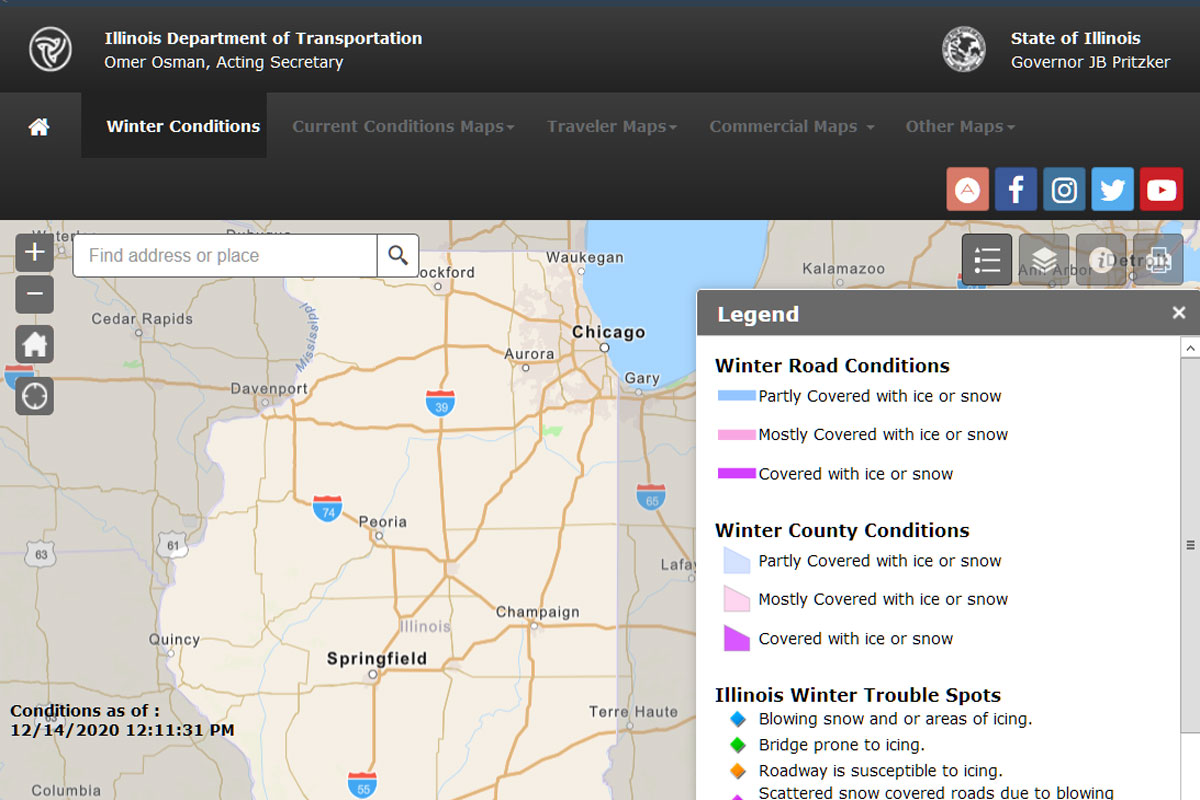 roads winter 121420