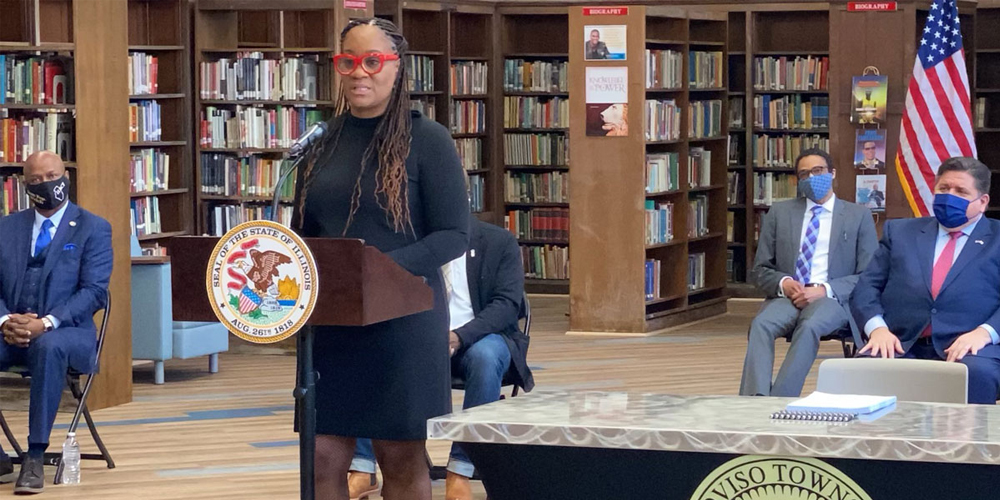 Senate Majority Leader Kimberly A. Lightford
