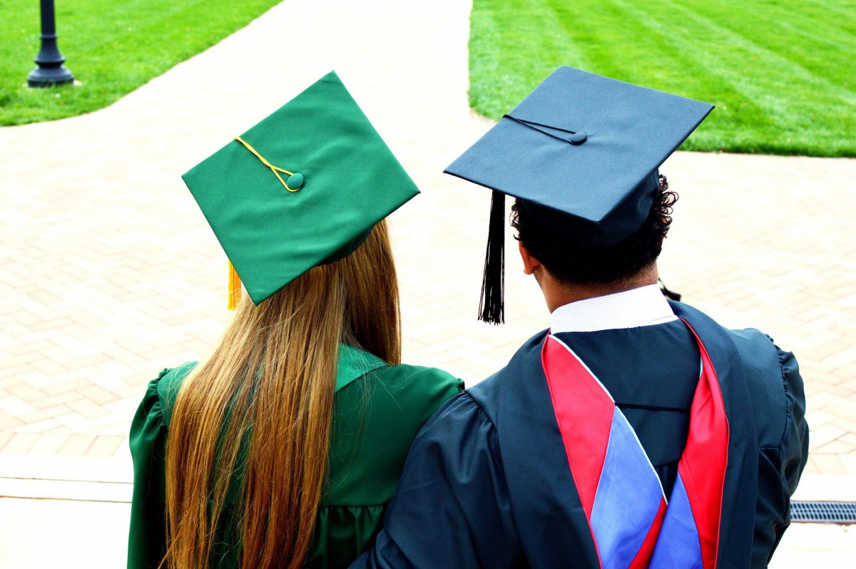 Stock grad School Students 4 27