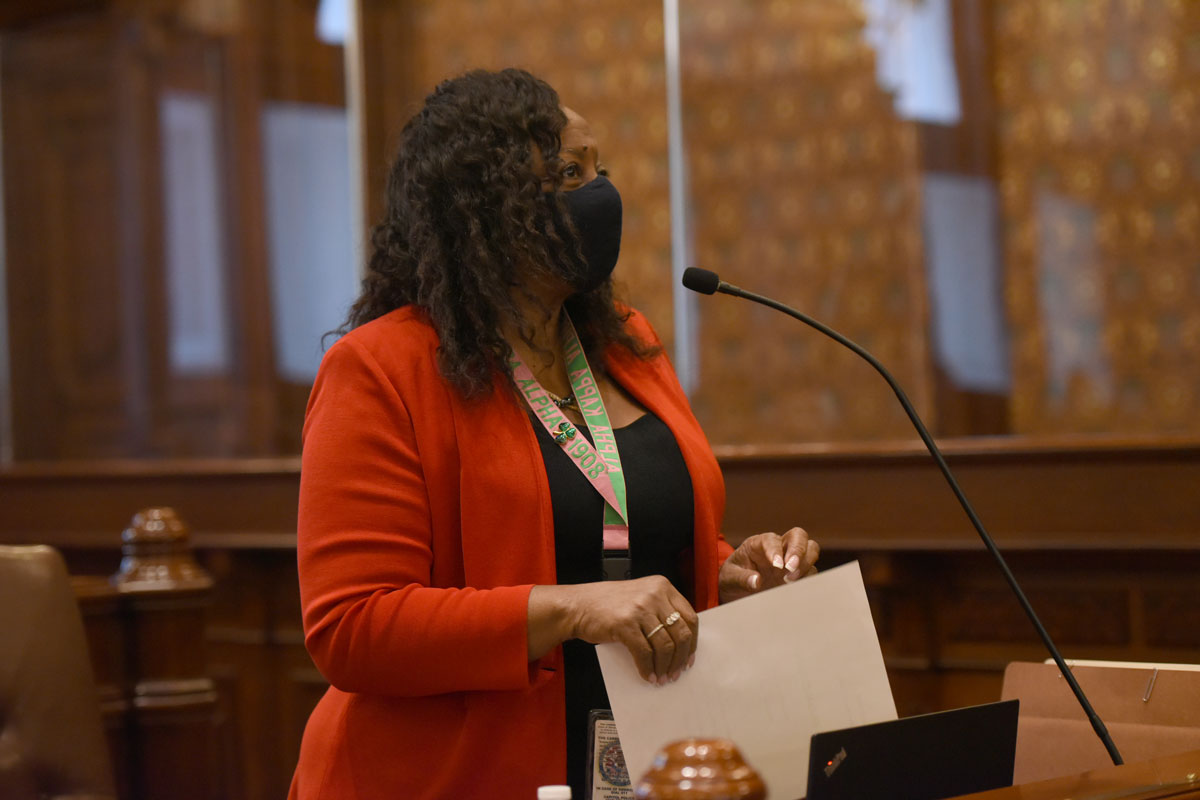 Sen. Mattie Hunter