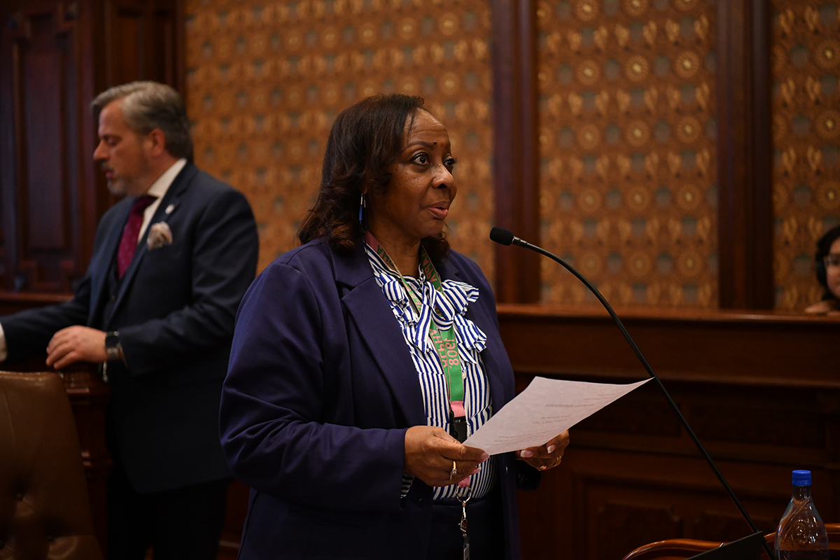 Sen. Mattie Hunter