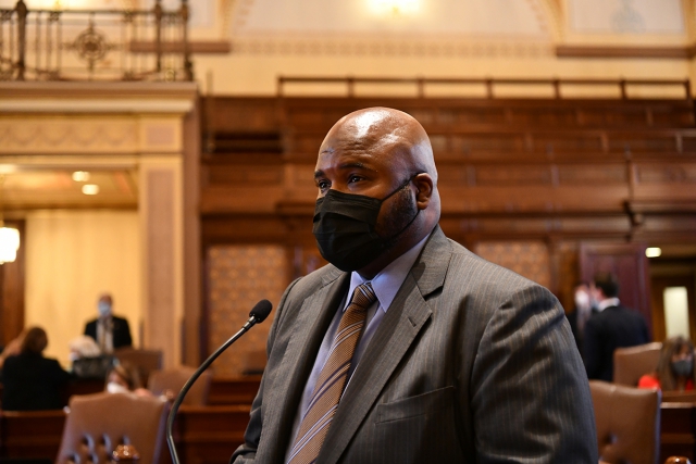 Sims on the Senate Floor