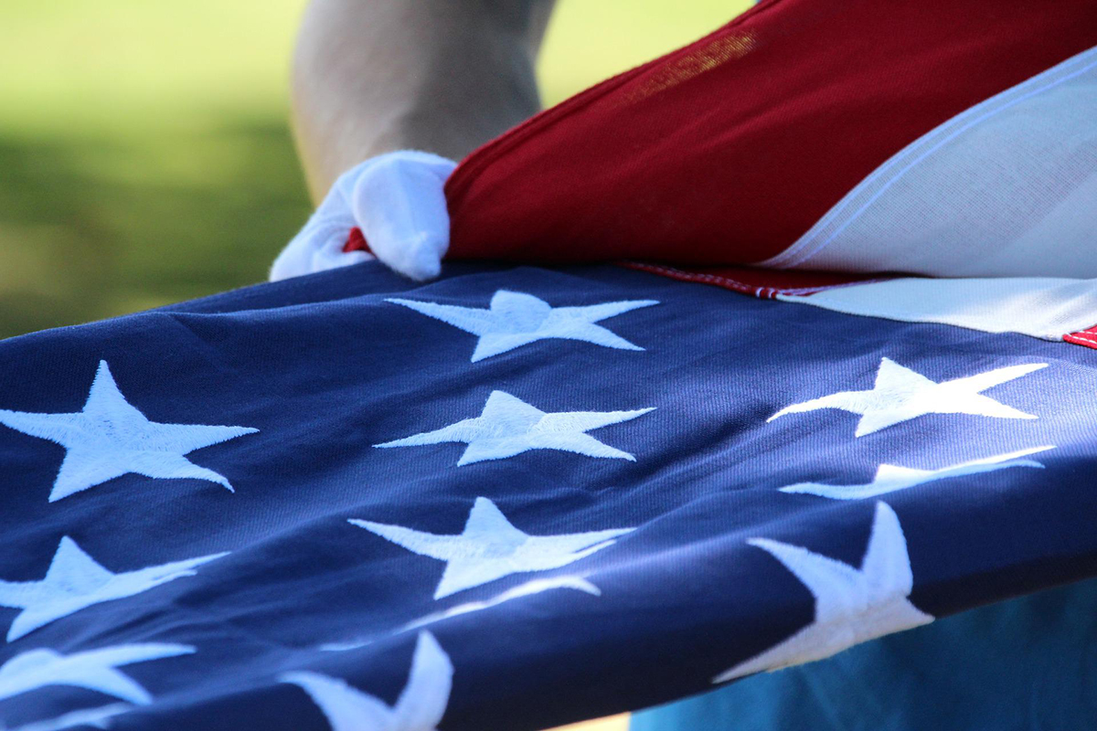 folding flag