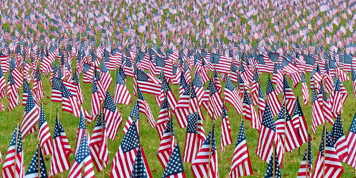 Memorial flags