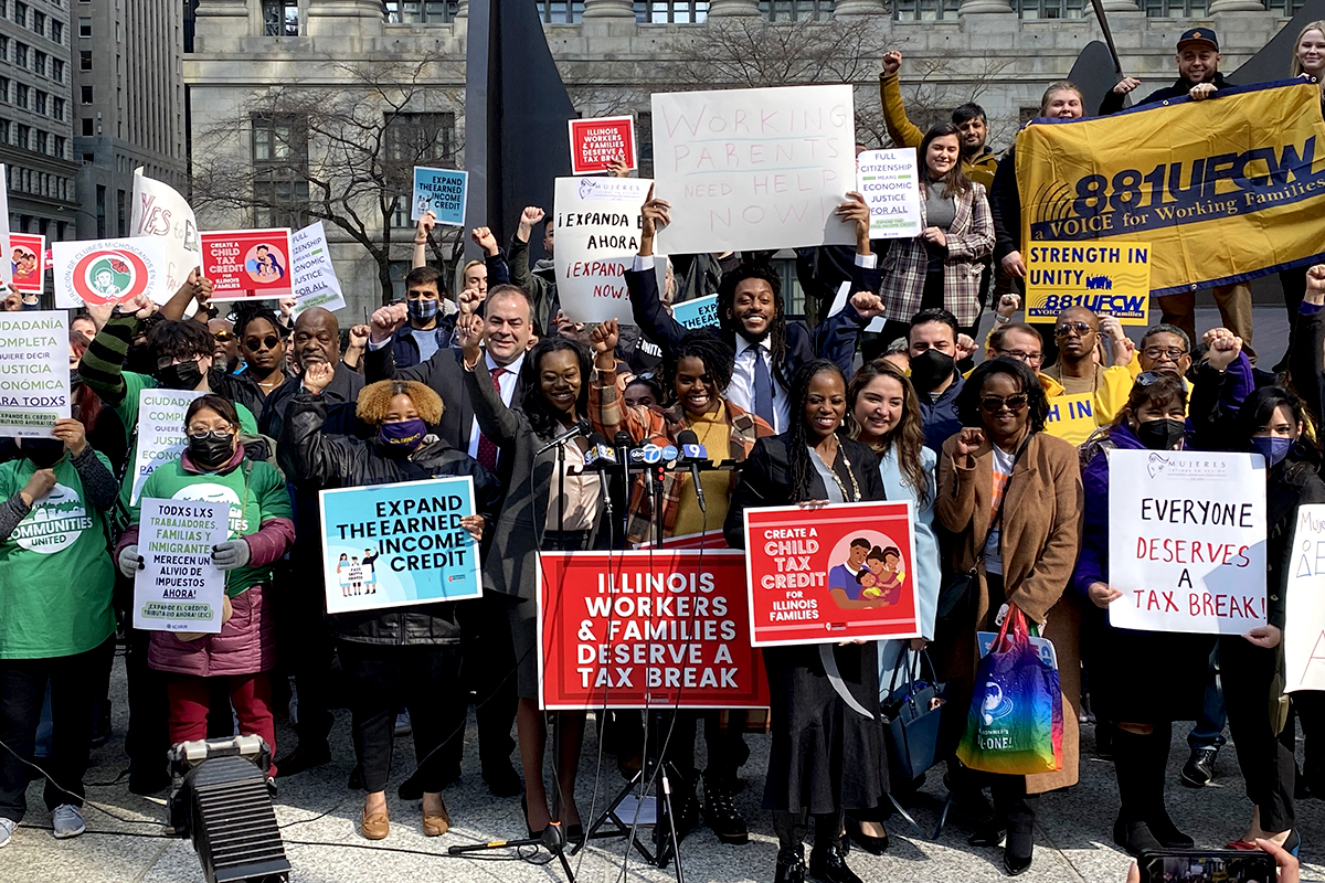 Legislators, community members call for tax relief for Illinois families