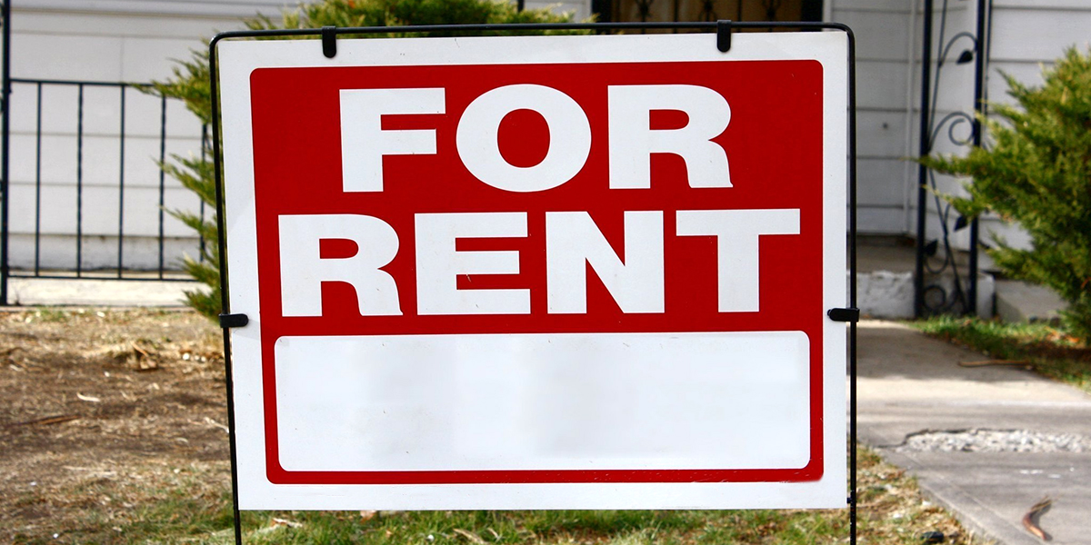 for rent sign
