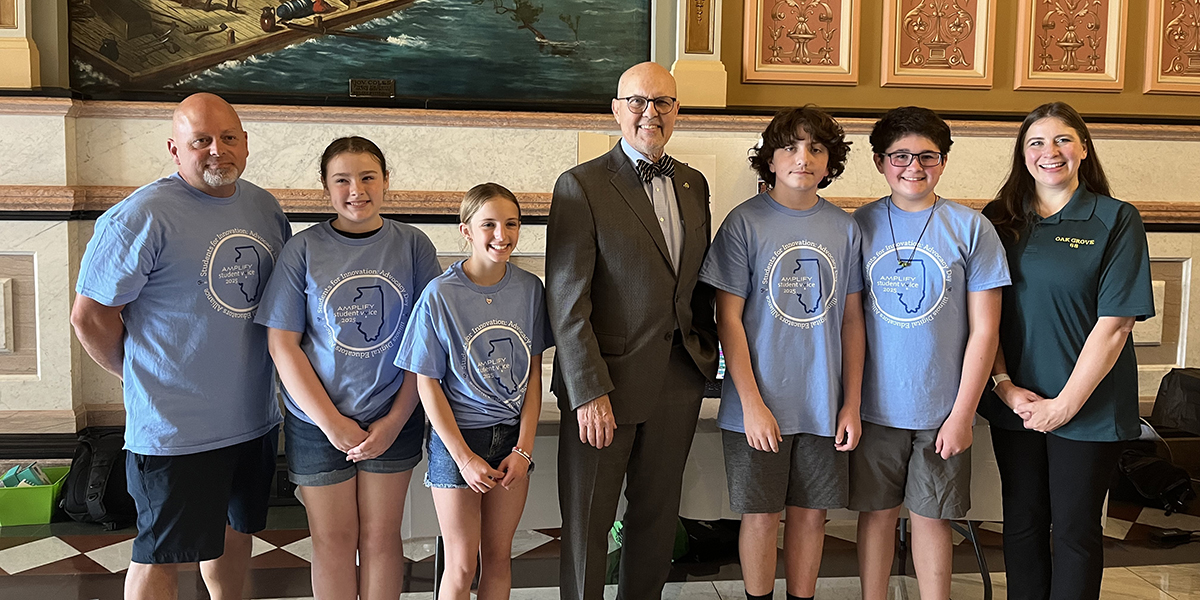 Senate Democrats welcome Illinois students for annual Tech Day