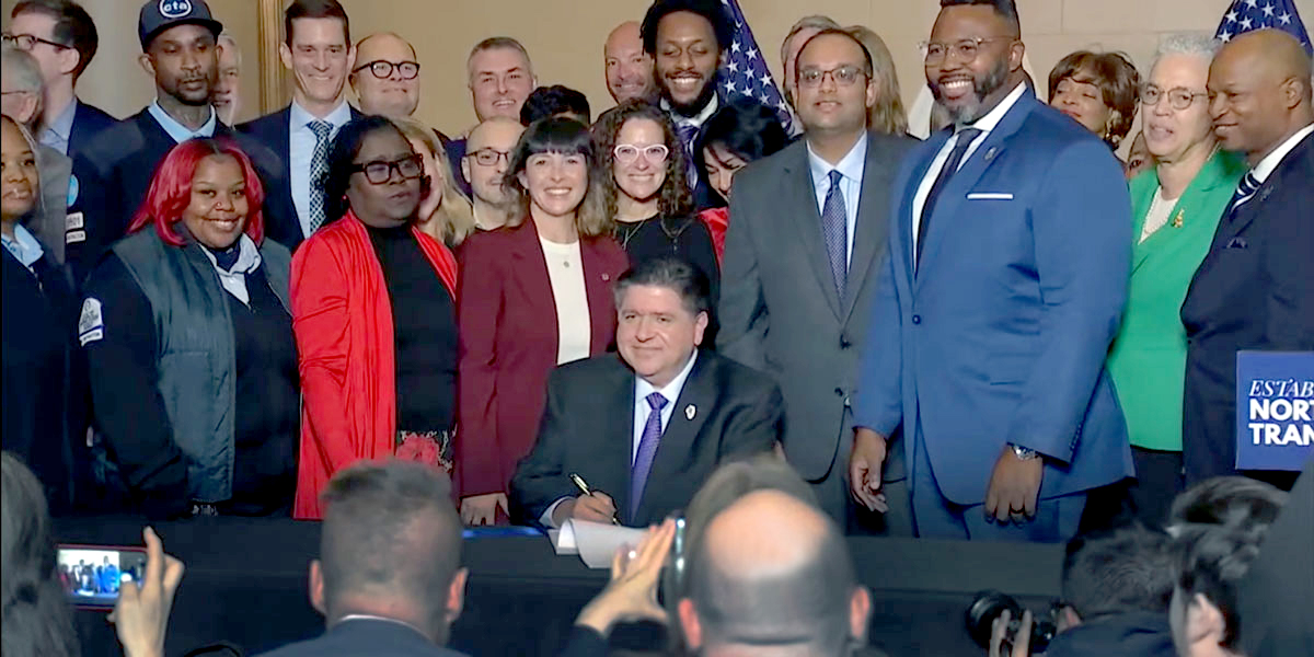 Villivalam measure securing world-class transit system for Illinois signed into law