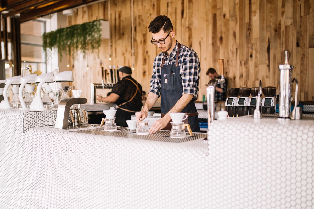 Coffee Shop Business Stock
