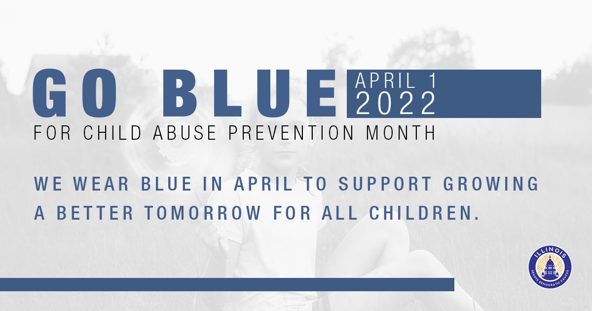 GO BLUE Child Abuse Prevention 