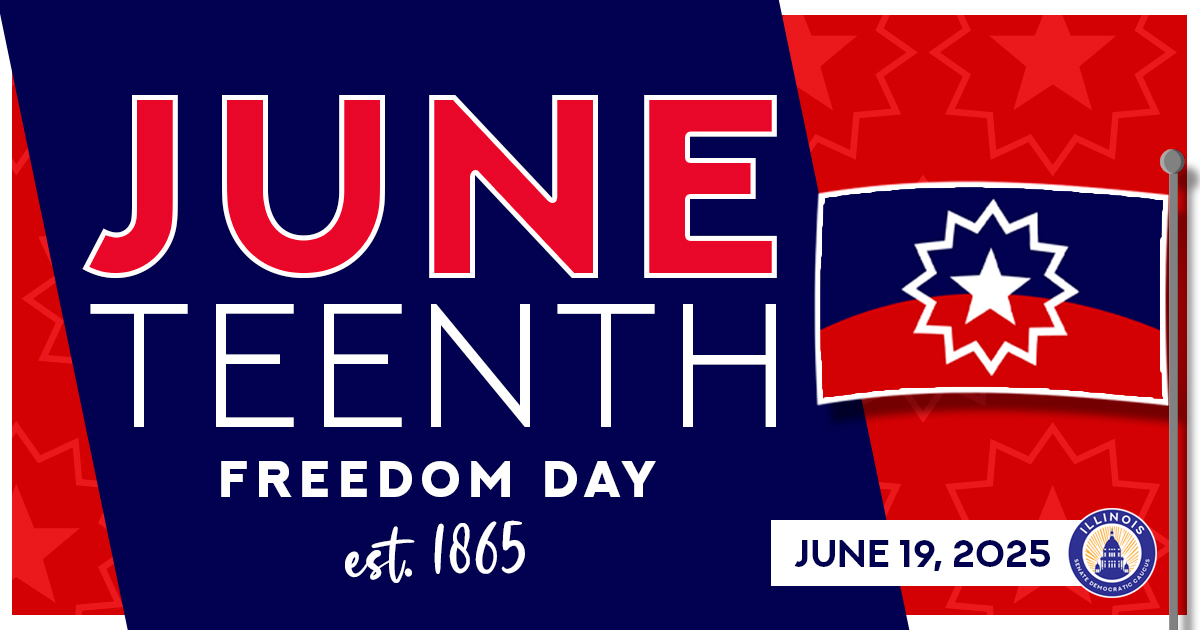 Illinois Senate Democrats highlight the significance of celebrating Juneteenth