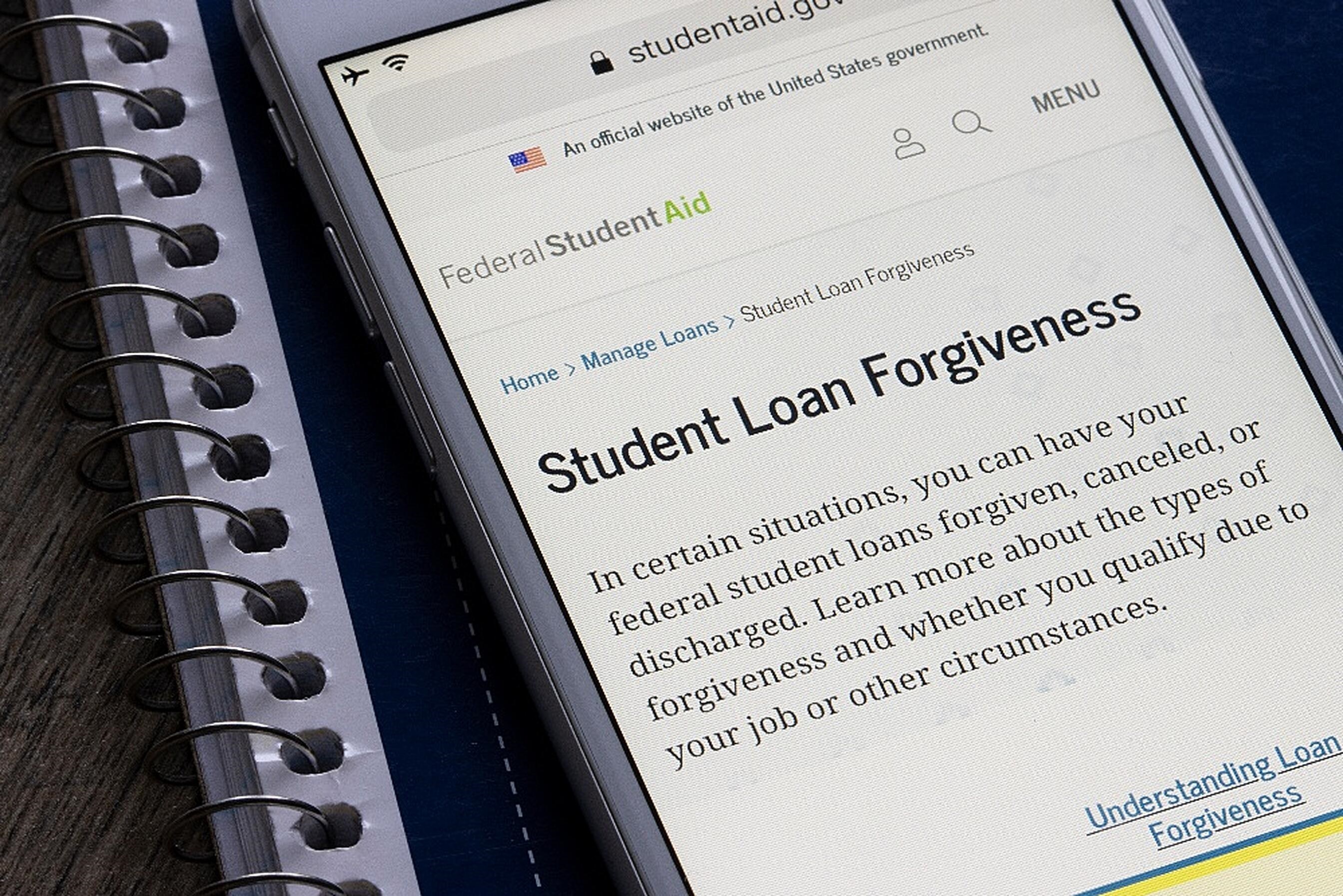 One time student loan forgiveness 1
