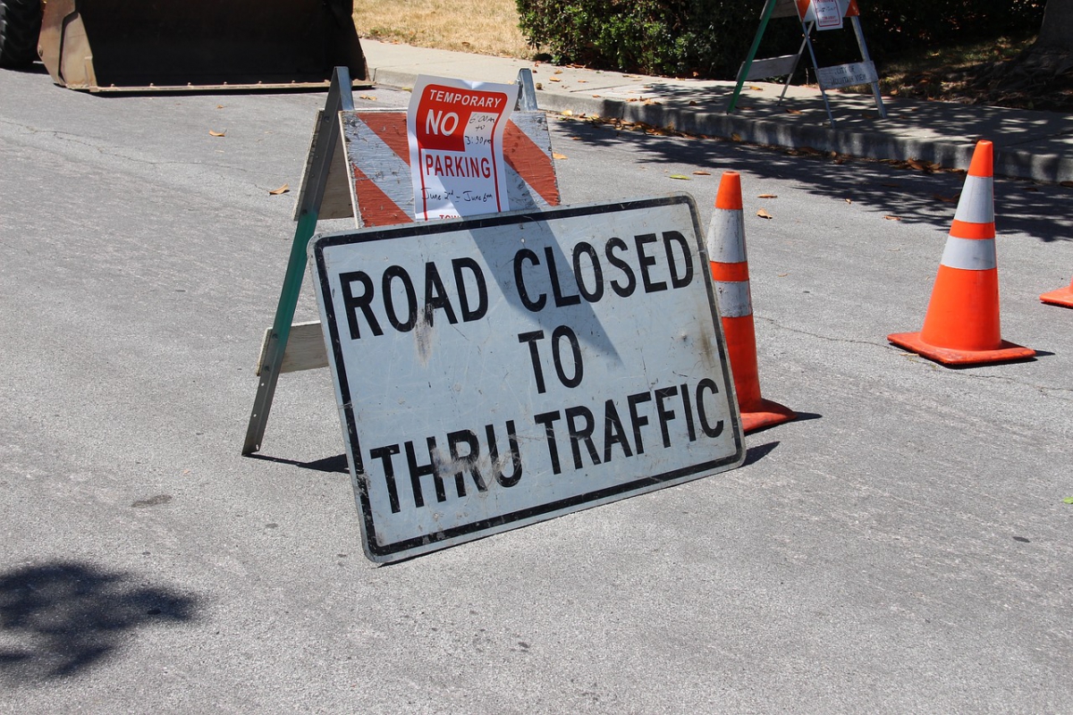 Road closed 