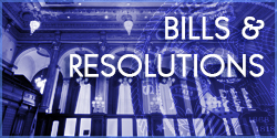 Bills & Resolutions